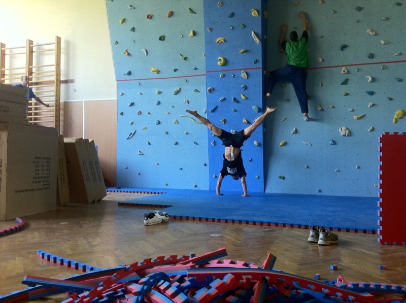 akademia parkour freerun, skill lab, telocvična