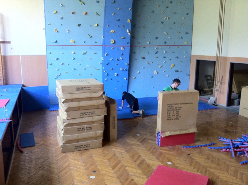 akademia parkour freerun, skill lab, telocvična