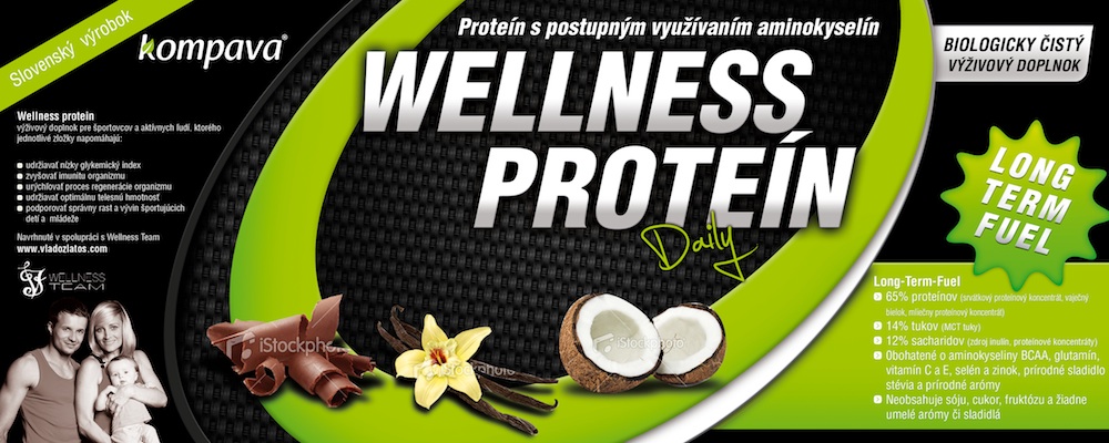 Wellness Protein, predbežná etiketa