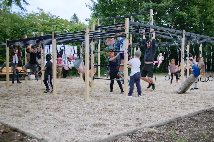 Vplyv cvičenia na pedagogicko - výchovnej pomôcke MOVO park