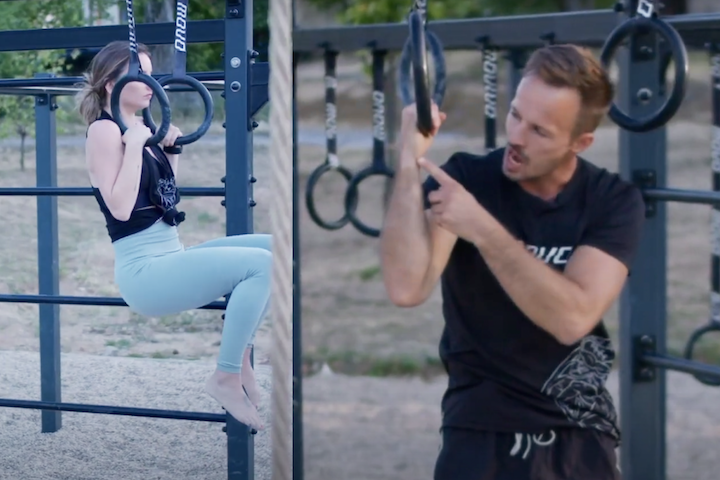 Hrazda a kruhy sú svätý grál sily pre paže i trup?