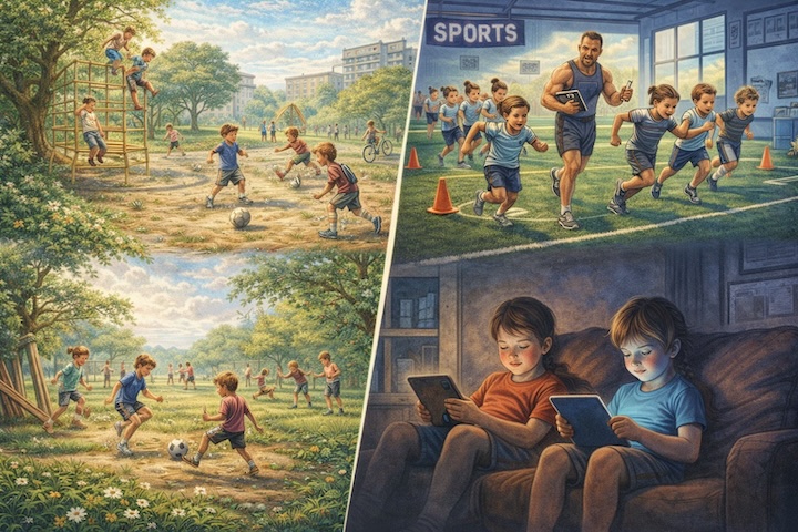 Pohyb sa nezdedí. Pohyb sa žije. Náš príbeh od 5 rokov